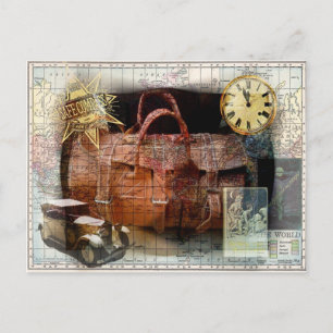 Bon Voyage Postcard