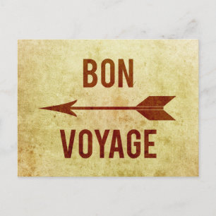 Bon Voyage Postcard