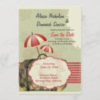 Bon Voyage Save the Date Announcement