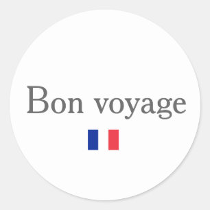 Bon voyage Sticker