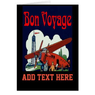 Bon Voyage, vintage style