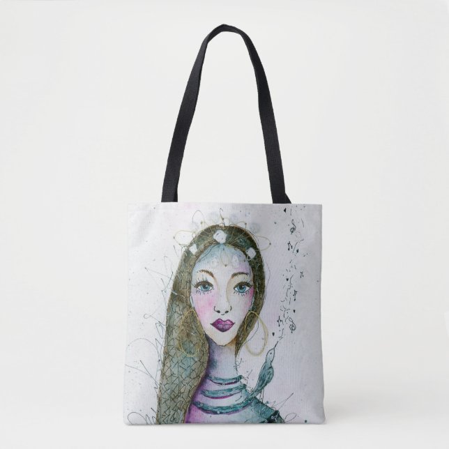 Bona Dea - Beautiful Roman Goddess Tote Bag (Front)