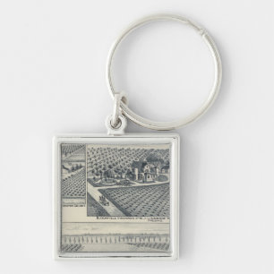 Bonacourt Ranch, Washington Colony, California Key Ring