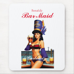 Bonafide Bar Maid Thunder_Cove  Mouse Mat