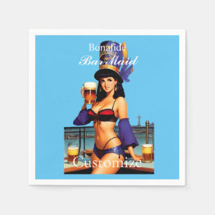 Bonafide Bar Maid Thunder_Cove Napkin