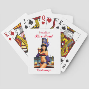 Bonafide Bar Maid Thunder_Cove  Playing Cards