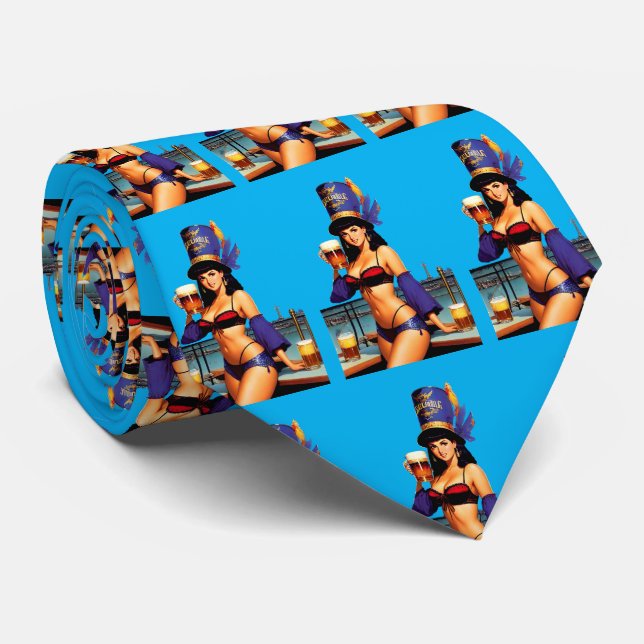 Bonafide Bar Maid Thunder_Cove  Tie (Rolled)