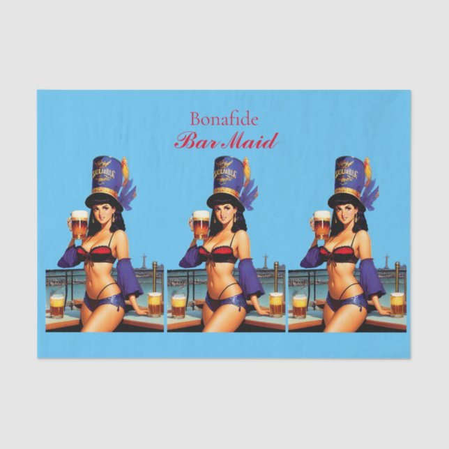 Bonafide Bar Maid Thunder_Cove  Tissue Paper (Front)