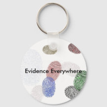 Bonafide Suspect 'Evidence Everywhere' Keychain