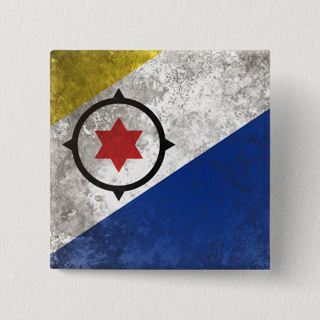 Bonaire 15 Cm Square Badge (Front)