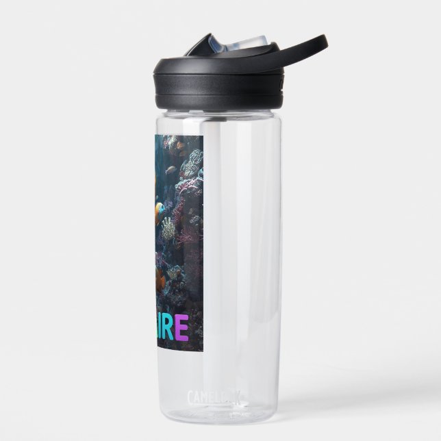 Bonaire coral reef water bottle (Left)