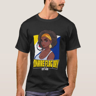 Bonaire Flag Day Netherland Island Dutch September T-Shirt
