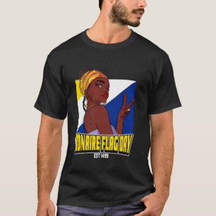 Bonaire Flag Day Netherland Island September 6th T-Shirt