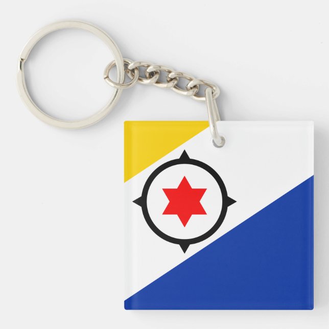 Bonaire Flag  Key Ring (Front)