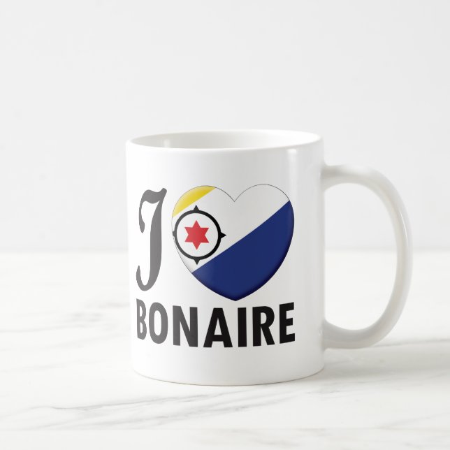 Bonaire Love Coffee Mug (Right)