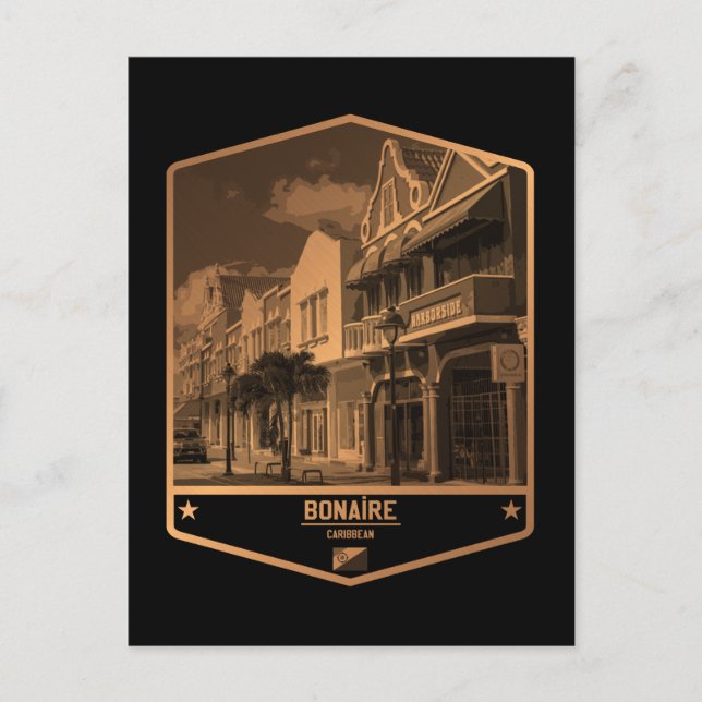 Bonaire Postcard (Front)
