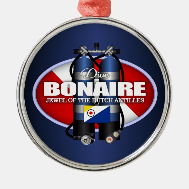 Bonaire (ST) Metal Tree Decoration (Front)