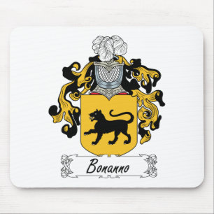 Bonanno Family Crest Mouse Mat