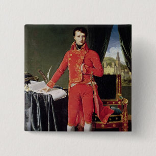 Bonaparte as First Consul, 1804 15 Cm Square Badge