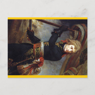 Bonaparte at the Pont d'Arcole ca.1801 Postcard