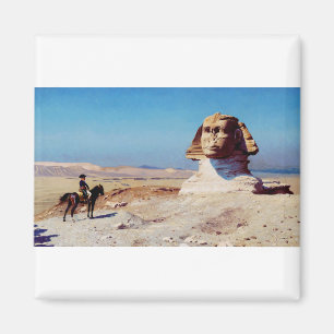 Bonaparte Before the Sphinx by Jean-Leon Gerome Magnet