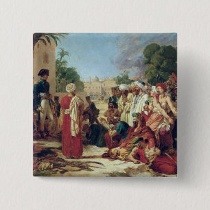Bonaparte in Cairo 15 Cm Square Badge
