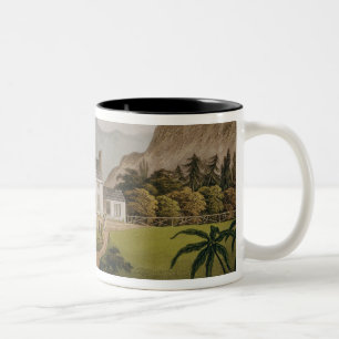 Bonaparte's Mal-Maison at St. Helena, 1821 Two-Tone Coffee Mug