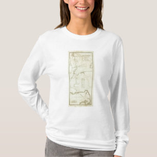 Bonaparte's Route from Elba to Paris T-Shirt