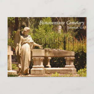 Bonaventure Cemetery, Savannah GA Postcard
