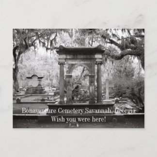 Bonaventure Cemetery Savannah Postcard