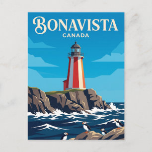Bonavista Lighthouse Canada Postcard