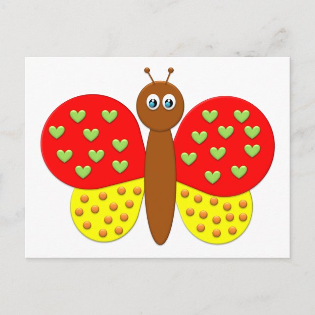 BonBon Fantasy Butterfly's Postcard (Front)