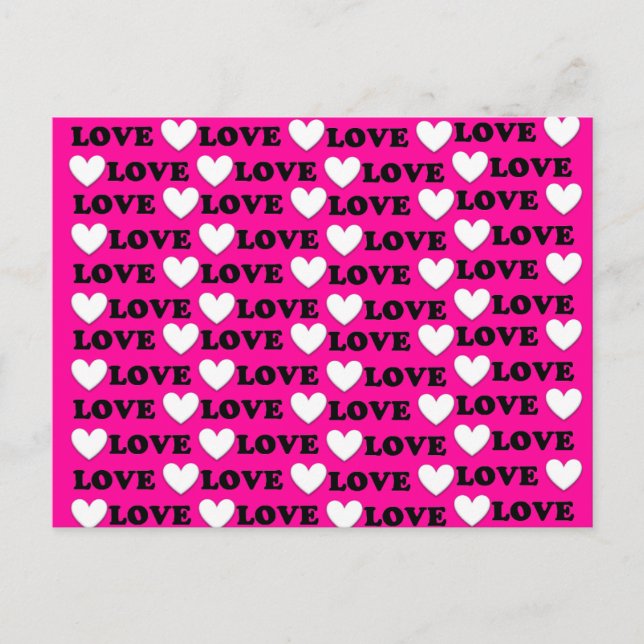 BonBon It's all about Love - I love you Postcard (Front)
