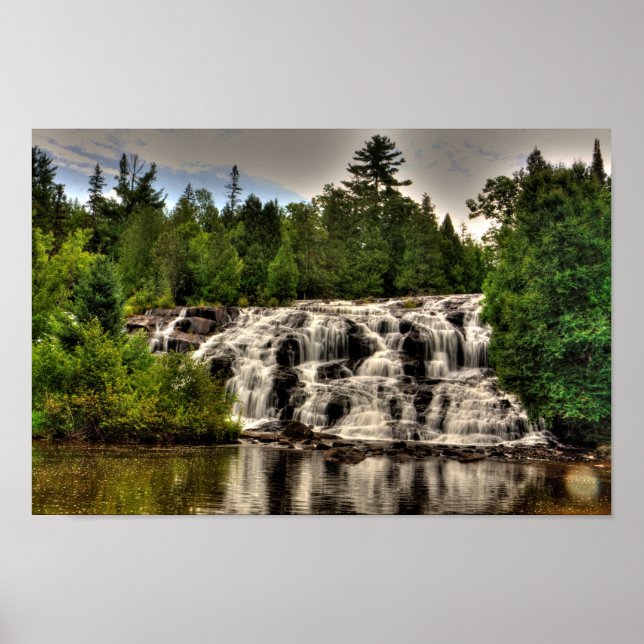 Bond Falls, Michigan Poster (Front)