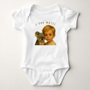 Bond of the Wild and Innocent (Koala) Baby Bodysuit