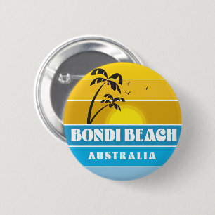 Bondi Beach Australia 6 Cm Round Badge