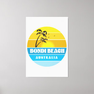 Bondi Beach Australia Canvas Print