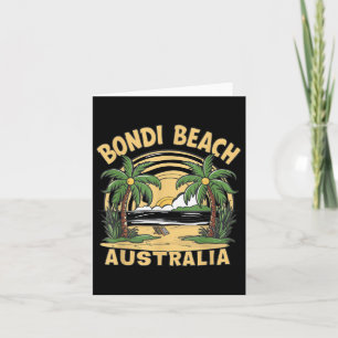 Bondi Beach Australia  Card