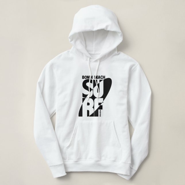 Bondi Beach Australia Hoodie (Design Front)