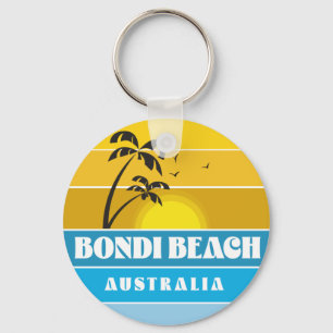 Bondi Beach Australia Key Ring