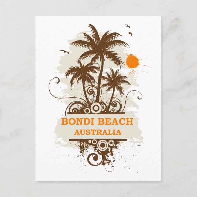Bondi Beach Australia Postcard (Front)