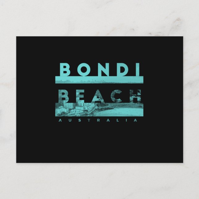Bondi Beach Australia Postcard (Front)