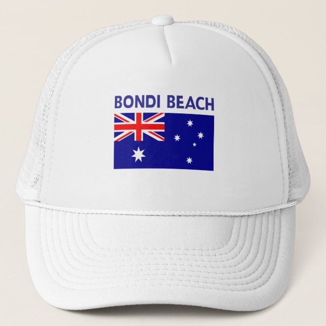 BONDI BEACH Australia T shirts and Products Trucker Hat (Front)