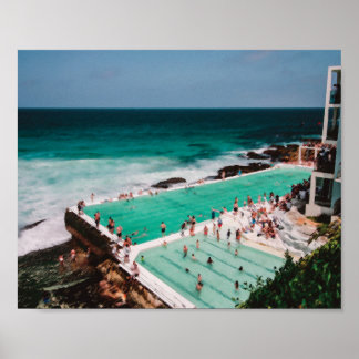 Bondi Beach Icebergs Pool - Poster