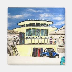 Bondi Beach Lifeguard Hut Magnet