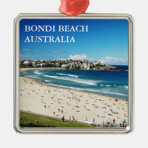 Bondi Beach Metal Tree Decoration