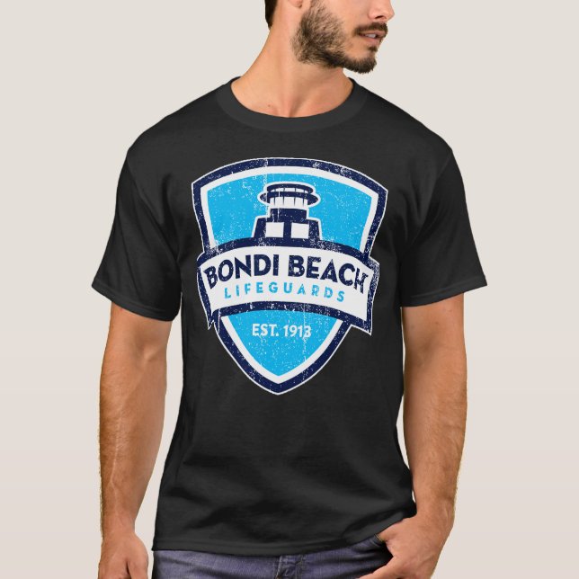Bondi Beach Rescue funny T-Shirt (Front)