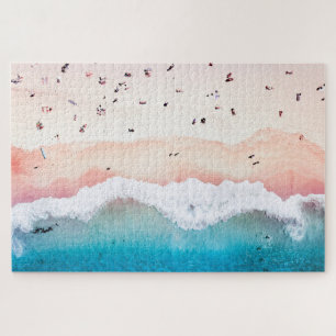 Bondi Beach Sydney Australia Aerial Photo Jigsaw Puzzle