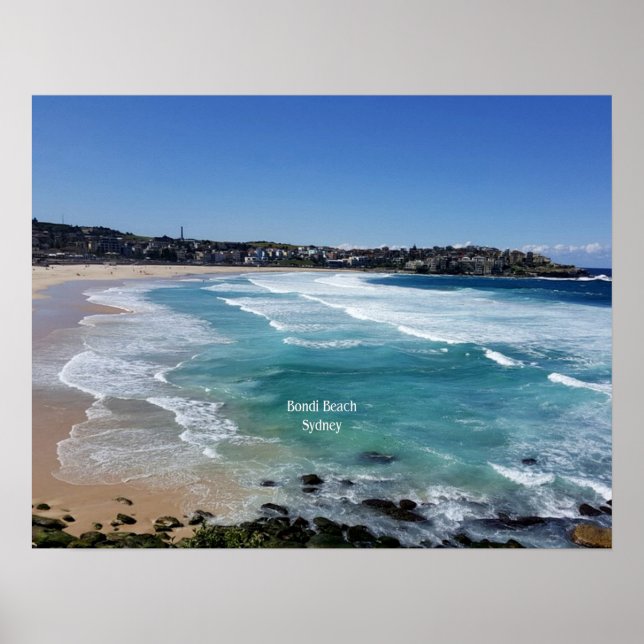 Bondi Beach, Sydney, Australia Poster (Front)
