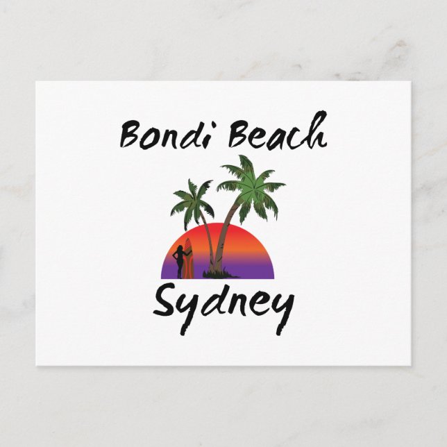 bondi beach sydney postcard (Front)
